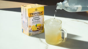 Twinings® Lemon & Ginger Sparkling Tea
