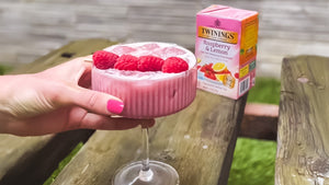 Twinings® Raspberry & Lemon Coconut Cream Mocktail