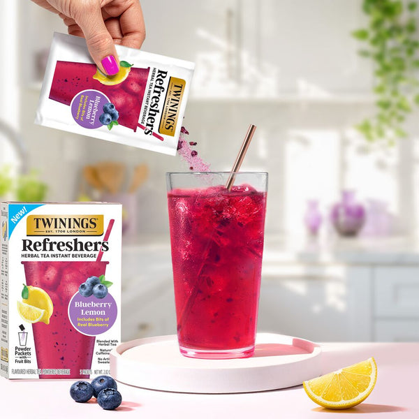 Blueberry Lemon Refreshers