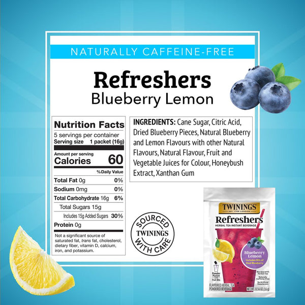 Blueberry Lemon Refreshers