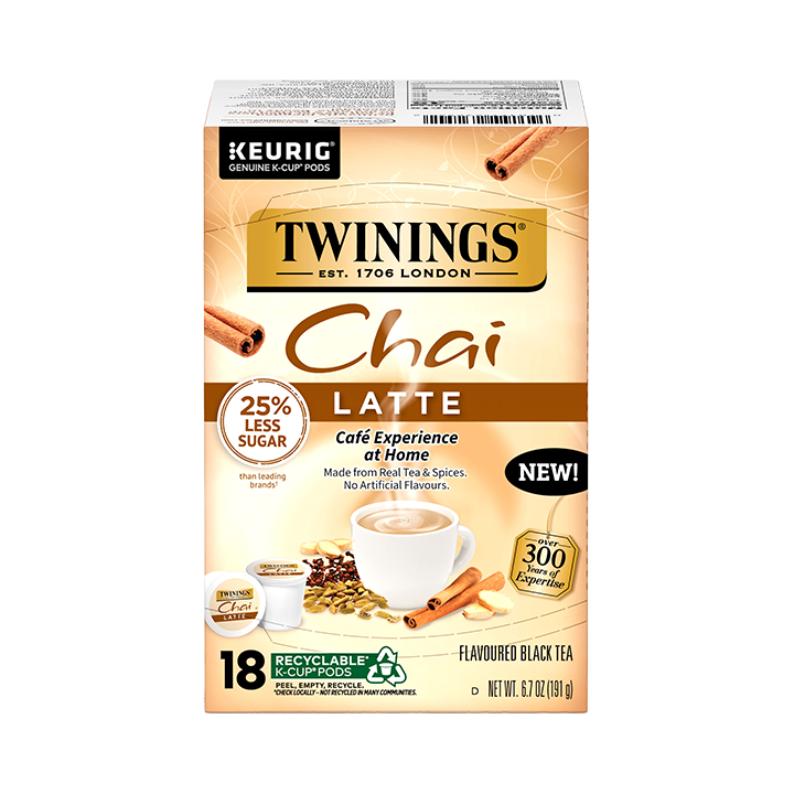 Chai Tea Latte Cafe Escapes Chai Latte Nutrition Twinings Chai