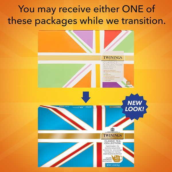 Classics Collection Gift Box: Black, Green & Herbal Teas