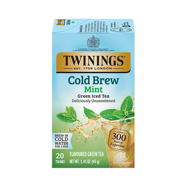 Green and Mint Cold Brewed