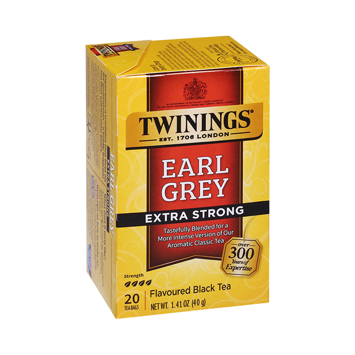 TWININGS Original earl grey thé aromatisé bergamote 50 sachets
