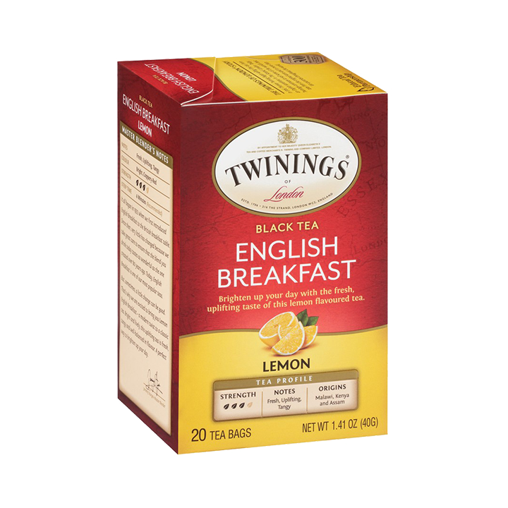 English Breakfast Lemon – Twinings North America