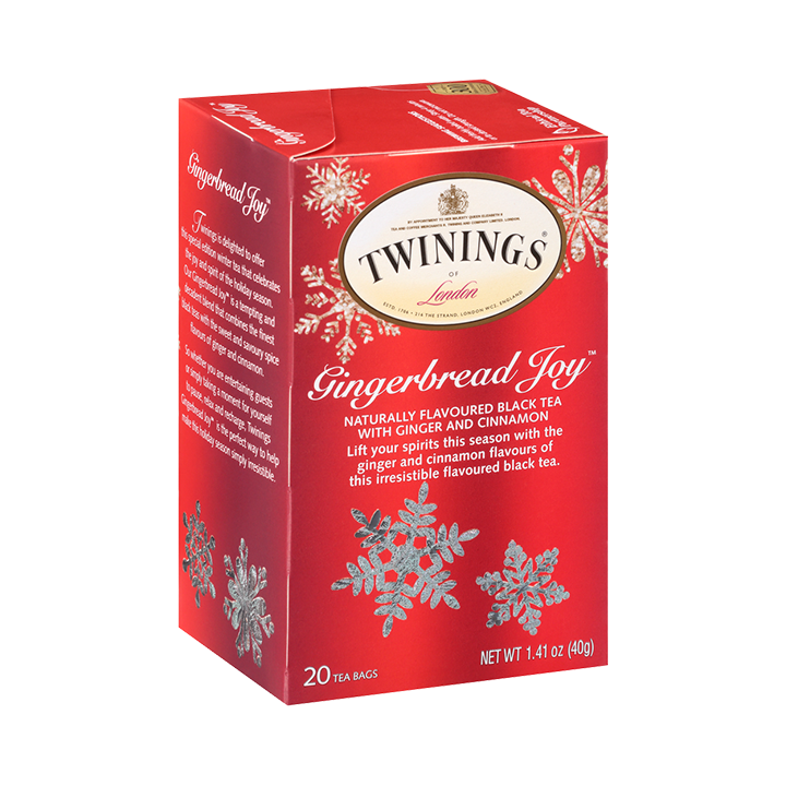 Twinings Gingerbread Joy Tea Bags - 20/Box - Yahoo Shopping