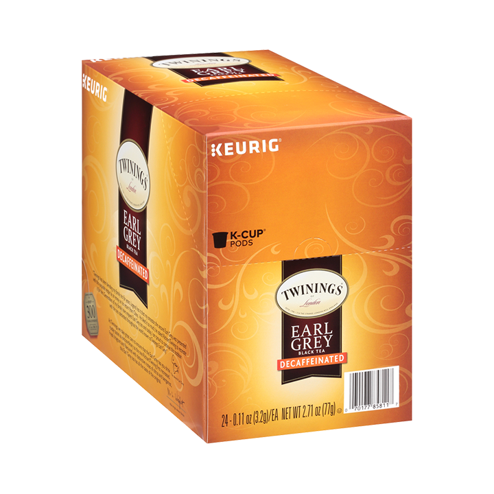 Twinings Earl Grey Decaf Black Tea K Cup Pods Twinings North