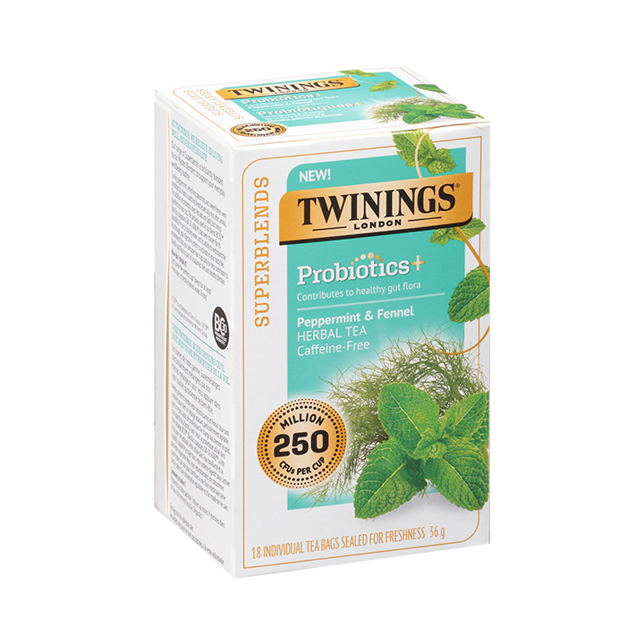 Twinings Probiotics Peppermint & Fennel – Twinings North America