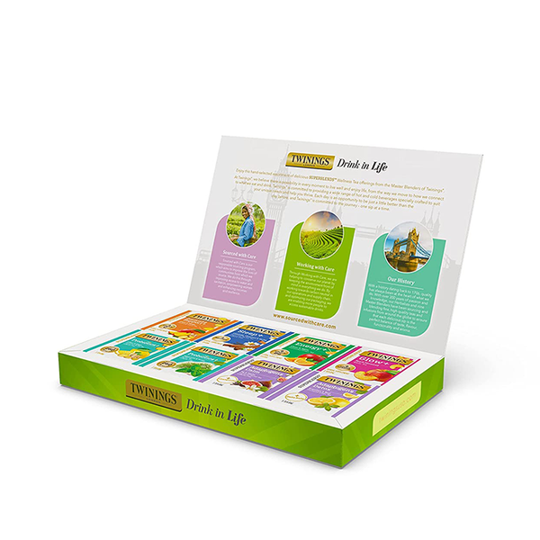 Superblends Wellness Collection: Green, White & Herbal Teas