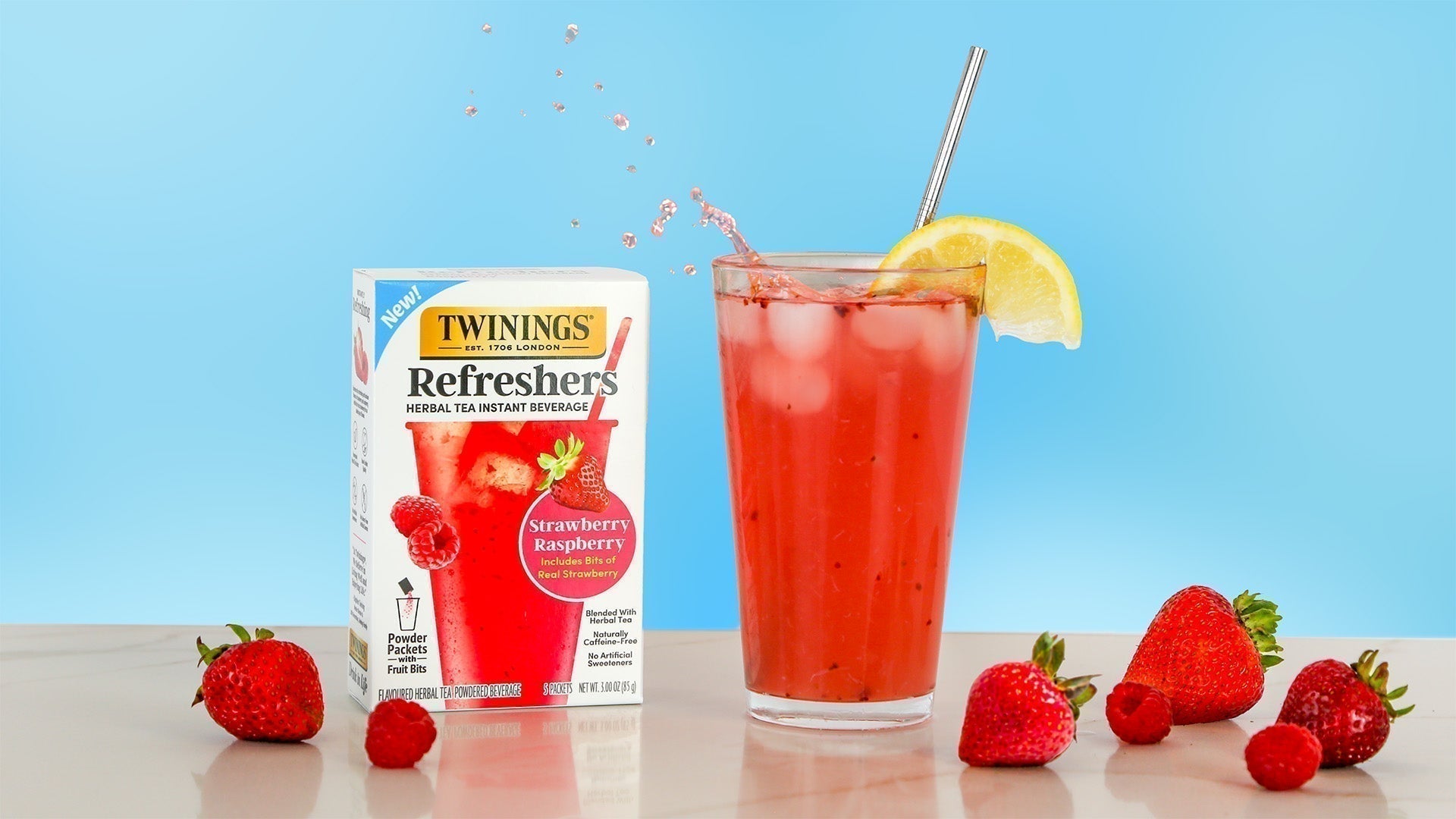 Strawberry Raspberry Refreshers – Twinings North America