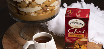 Twinings® Pumpkin Spice Chai Trifle