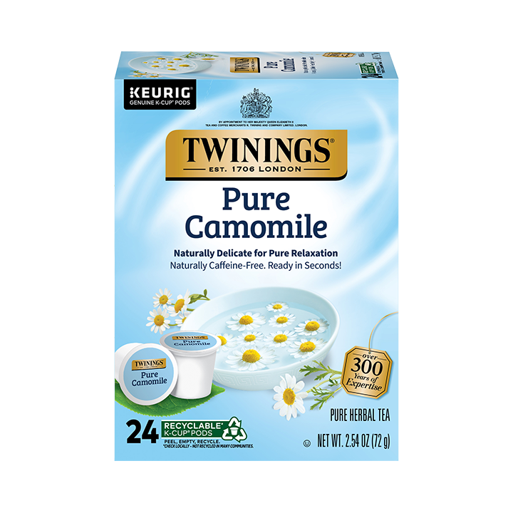 Twinings Pure Camomile Herbal Tea K Cup Pods Twinings North America
