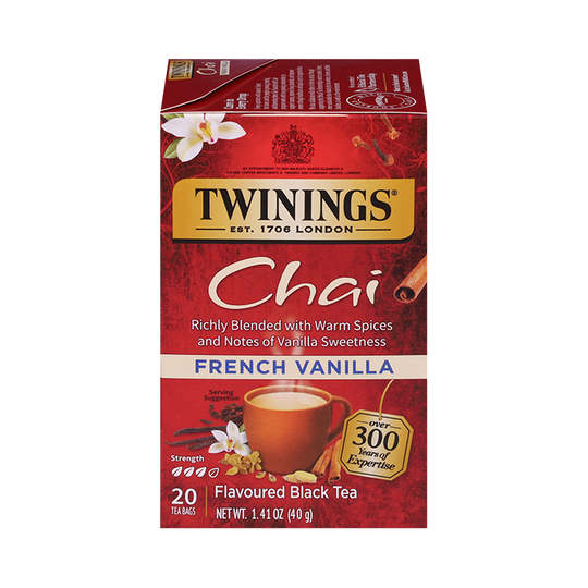 Twinings French Vanilla Chai Tea Twinings North America