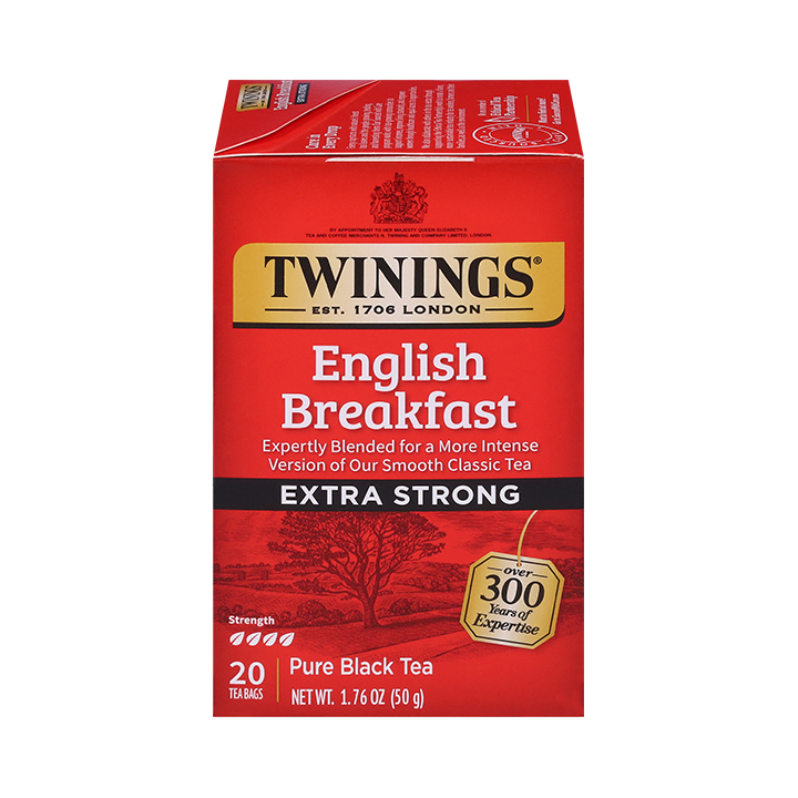 Twinings English Breakfast Extra Strong Black Tea – Twinings North Twinings English Breakfast Extra Strong Black Tea – Twinings North
