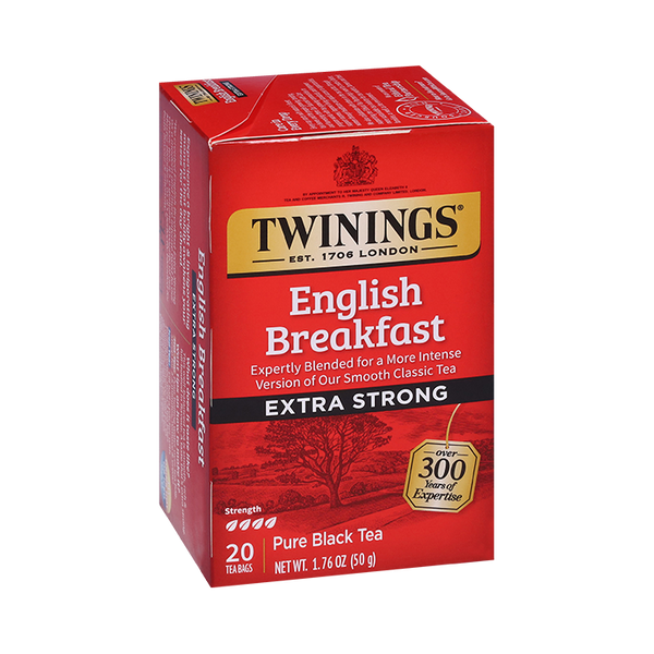 Twinings Extra Strong English Breakfast Tea Bags 80s