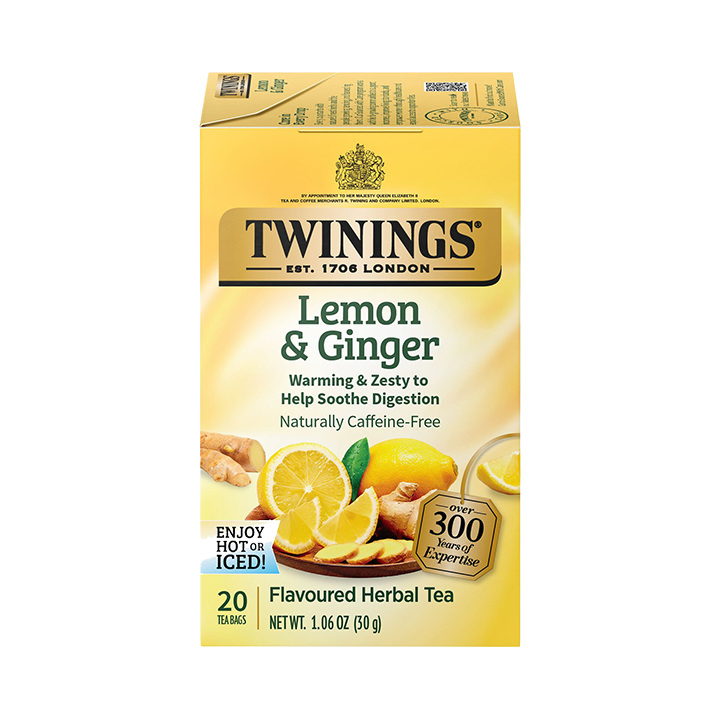 Twinings Lemon & Ginger Herbal Tea – Twinings North America Twinings Lemon & Ginger Herbal Tea – Twinings North America