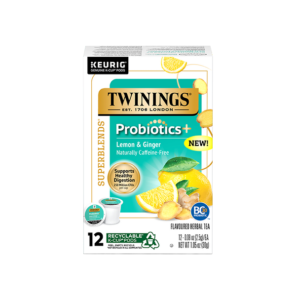 Probiotics+ Lemon & Ginger K-Cup® Pods