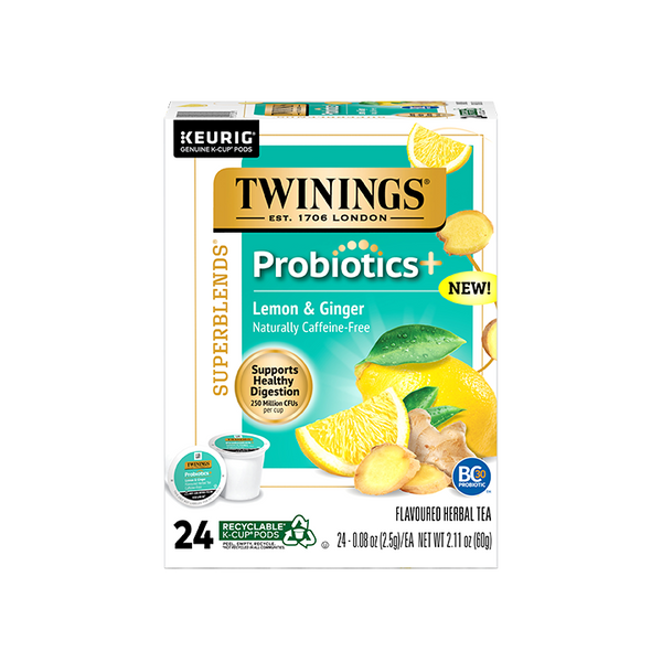 Probiotics+ Lemon & Ginger K-Cup® Pods