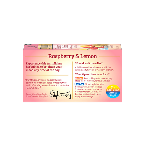 Raspberry & Lemon