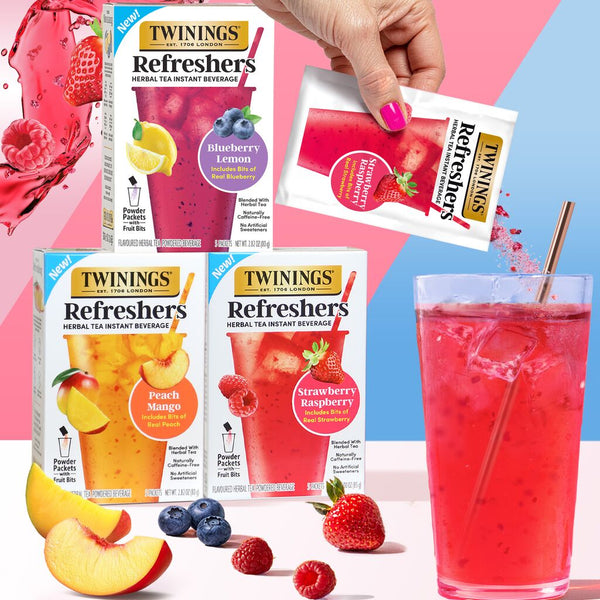 Refreshers Variety Bundle – Strawberry Raspberry, Peach Mango & Blueberry Lemon