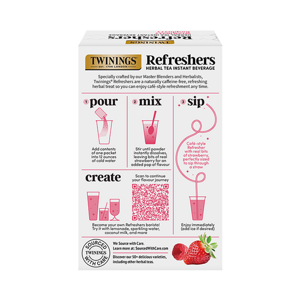 Strawberry Raspberry Refreshers