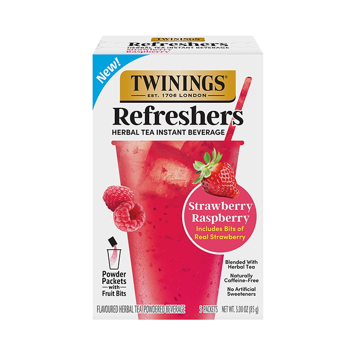 リリパットレーン　STRAWBERRY TEAS Strawberry Raspberry Refreshers – Twinings North America