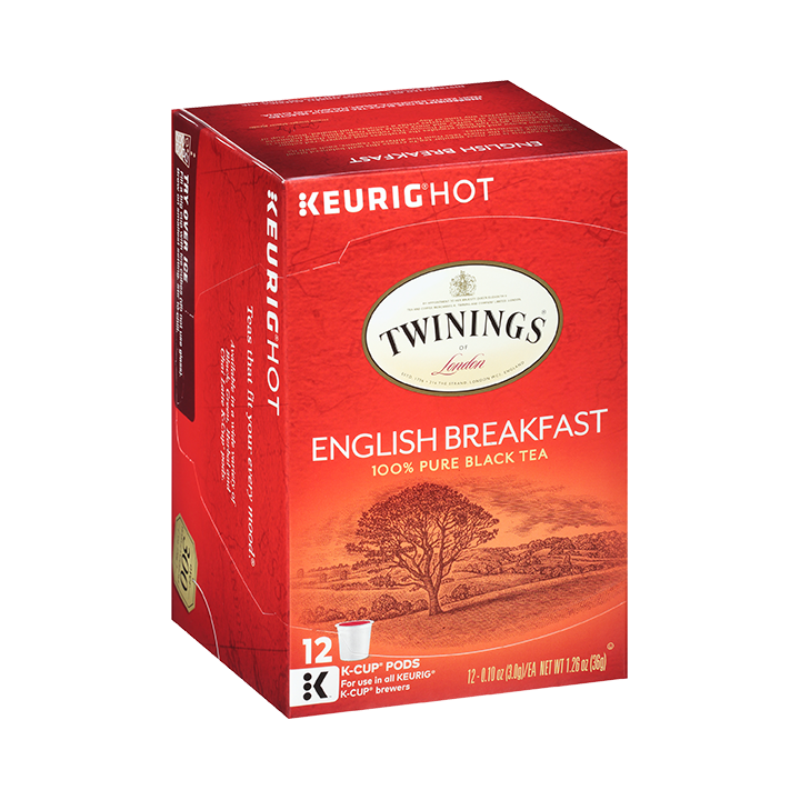Twinings English Breakfast Black Tea KCup® Pods Twinings North America