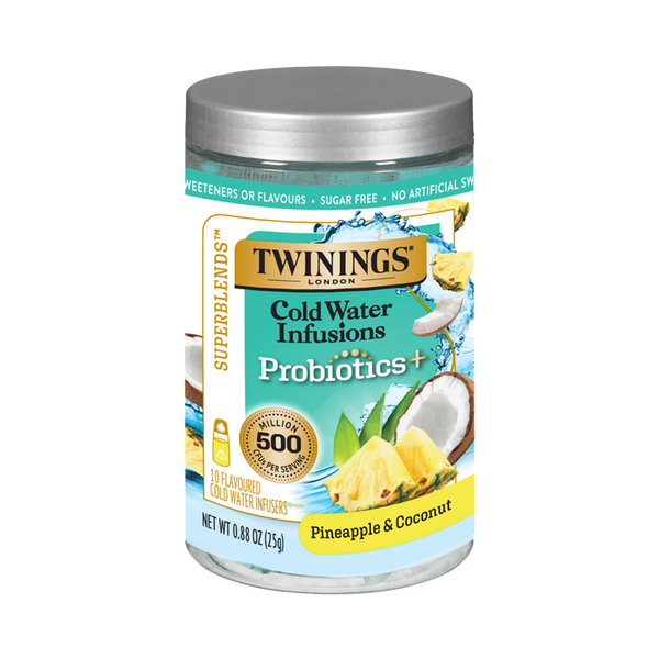 Superblends Cold Water Infusions Probiotics+ - Pineapple & Coconut