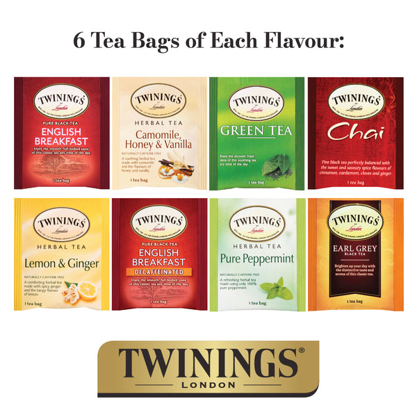 Classics Collection Gift Box:  Black, Green & Herbal Teas