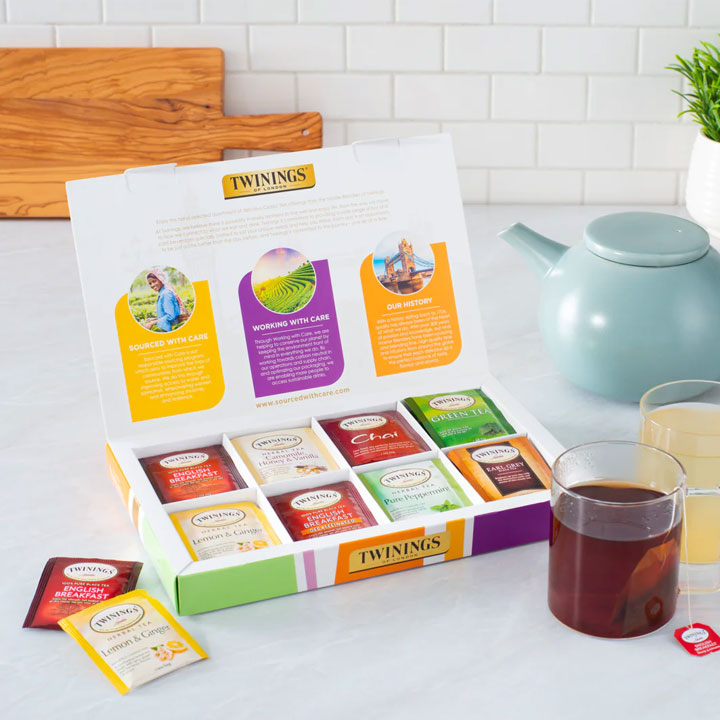 Tea Chests with Tea - Twinings' Favorite Selections