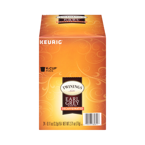 Twinings Earl Grey Decaf Black Tea K Cup Pods Twinings North America