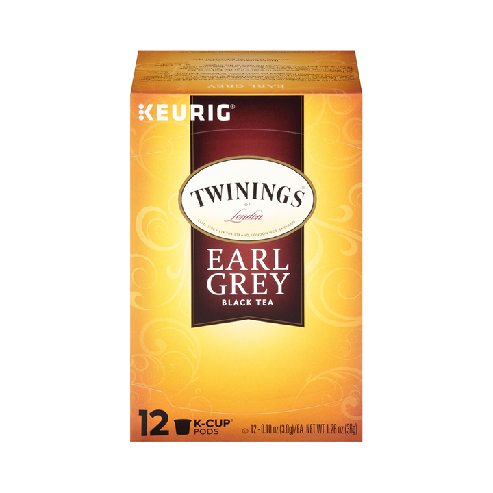 Twinings Earl Grey Black Tea K Cup Pods Twinings North America