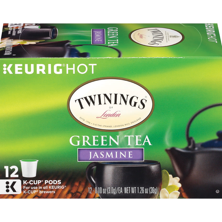 Twinings Jasmine Green Tea KCup® Pods Twinings North America