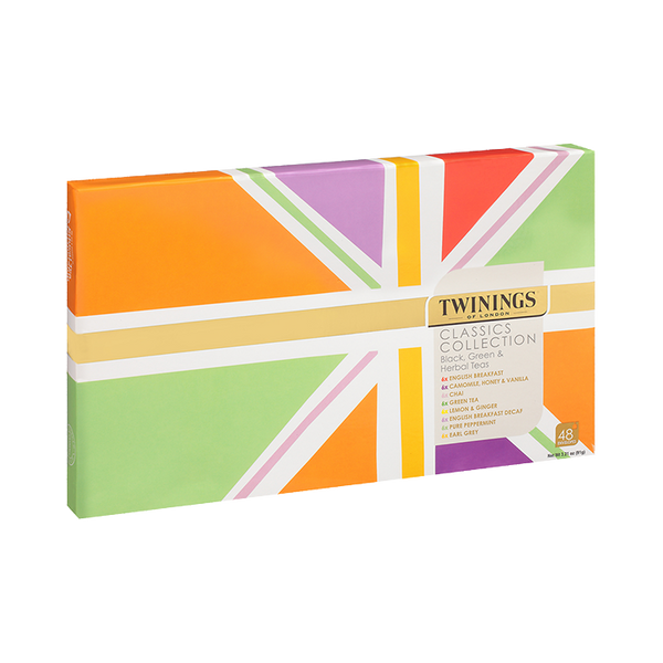 Twinings Tea Festive Gift Pack, 66 Sachets, 8 Blends, Earl Grey