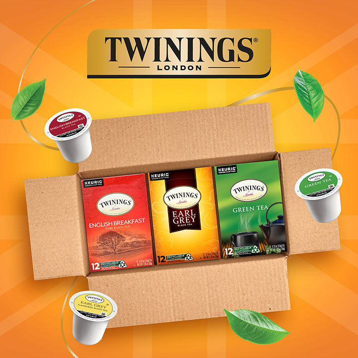Twinings Tea Variety Sampler K-Cup® Pods Pack for Keurig® Single Serve ...